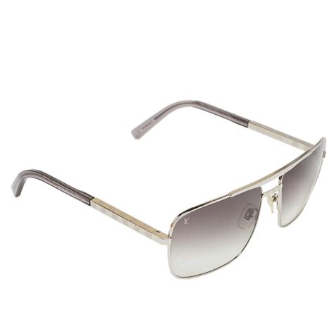 Louis Vuitton // Silver Attitude S00 Z0260U Sunglasses 